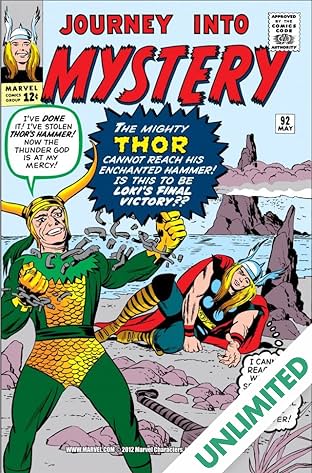 Journey Into Mystery (1952-1966) #92